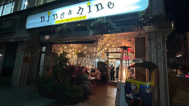 Nine & Nine Thai Kitchen is  located at 738 E. Colorado Blvd. in Pasadena. (Lydia Chang and Doanh Dao)