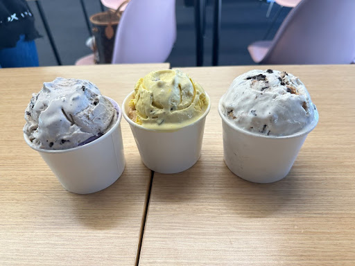 Ice Cream from Bloomfield Creamery on E. Washington Blvd. (Ai Hiruma, Hijiri Nakamatsu, Riana)