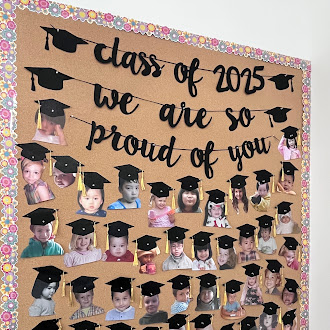 The Senior Baby Picture Wall.