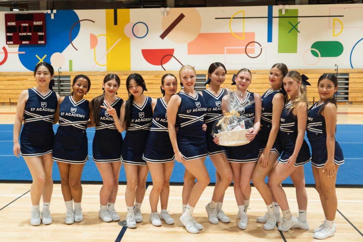 The Cheer Team at EF's Got Talent. (Courtesy of Ms. Kaitlyn)
