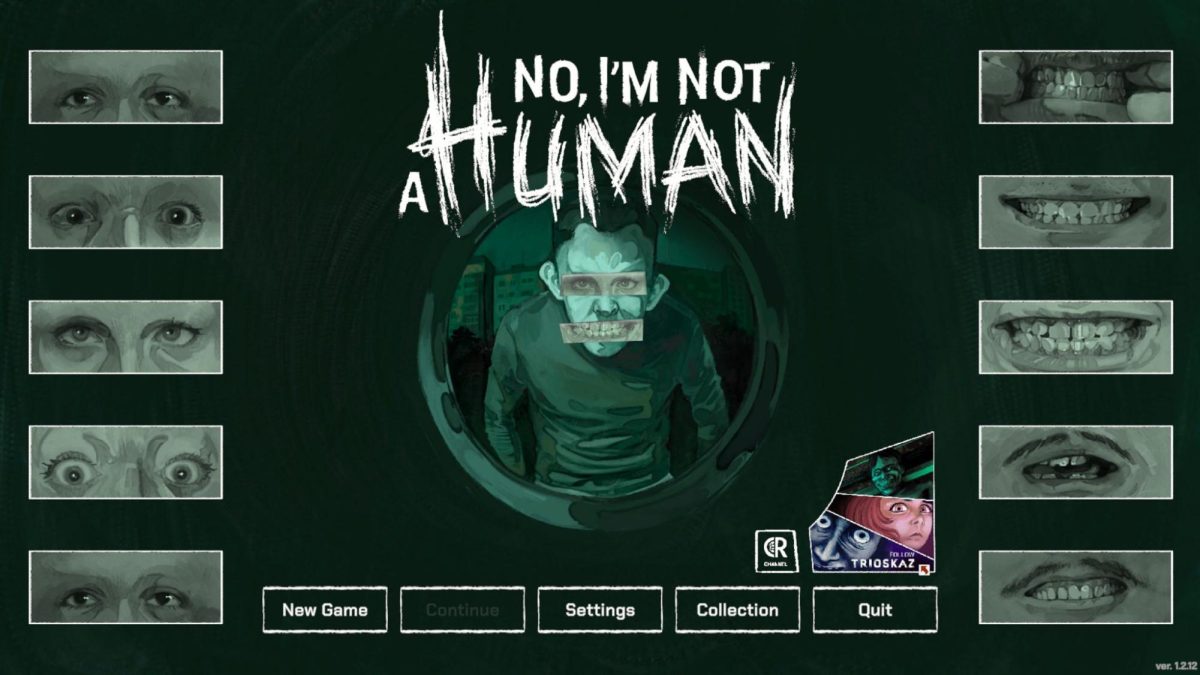 Home Screen of the game