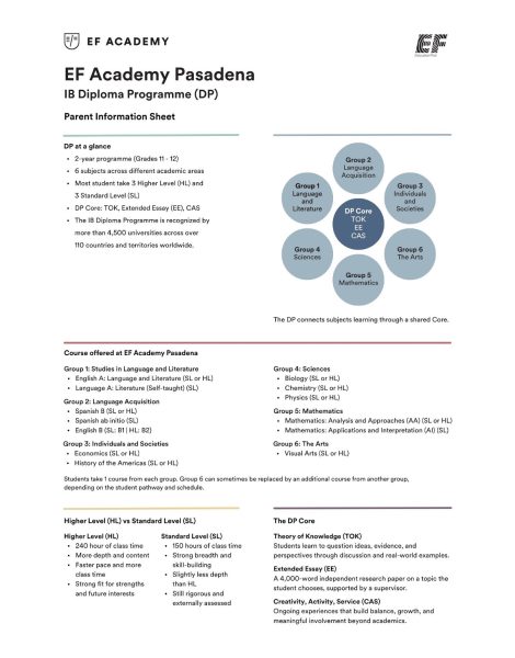 explaination about the IB in efacademy in the future