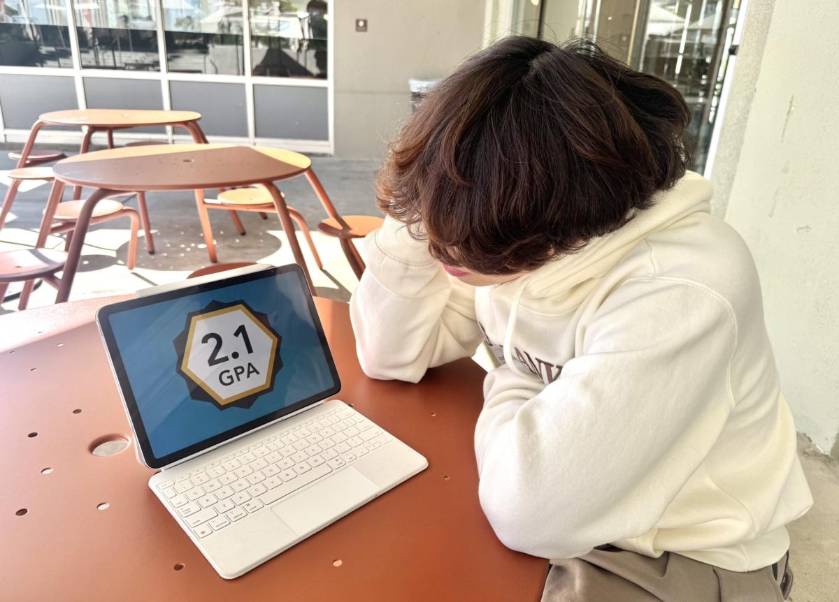 A student concerned with their GPA